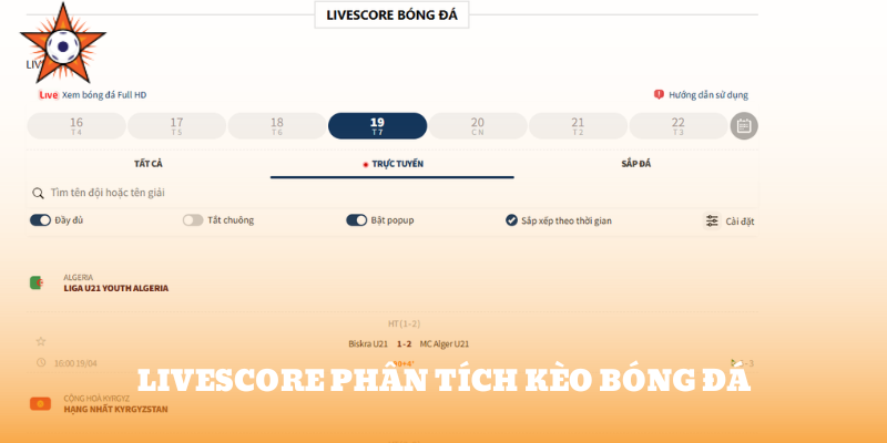 Livescore phân tích kèo cùng chuyên gia do CEO Huy chủ trì – thu hút hàng nghìn người theo dõi mỗi tối cuối tuần